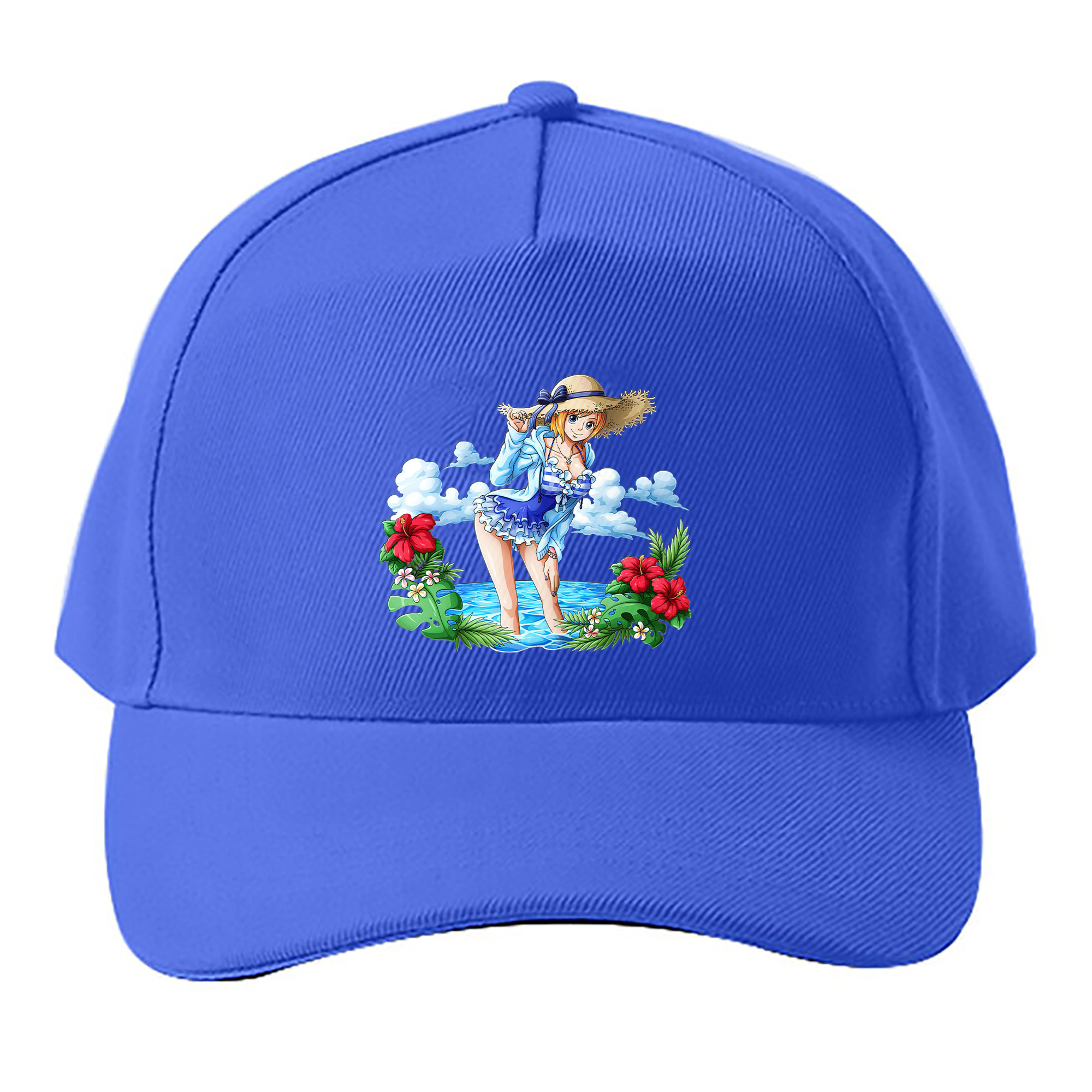 （画像用） ワンピース ナミ ONE PIECE Nami ベースボールキャップ 綿100％ 男女兼用 帽子 スポーツ